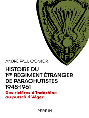 cover image of Histoire du 1er Régiment Étranger de Parachutistes 1948-1961